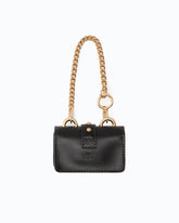 Nano Love Bag One in leather - Dark Red | Pinko