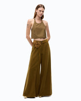 Top dos nu à strass all-over -  | Pinko