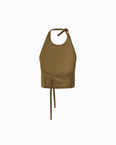 Top dos nu à strass all-over -  | Pinko