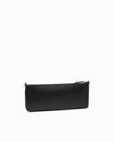 New Horizontal Flat leather handbag - Black | Pinko