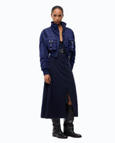 Short technical satin bomber jacket -  | Pinko