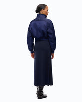 Short technical satin bomber jacket -  | Pinko