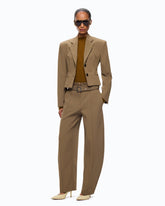 Pantalon barrel ceinturé -  | Pinko
