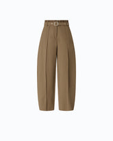 Pantalon barrel ceinturé -  | Pinko