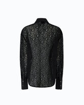 Camicia in pizzo con taschini - Nero | Pinko