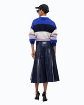 Midi skirt with crocodile print -  | Pinko