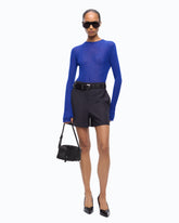 Lightweight ribbed sweater -  | Pinko