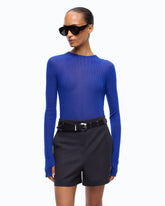 Lightweight ribbed sweater -  | Pinko