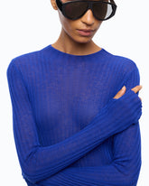Lightweight ribbed sweater -  | Pinko