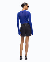 Lightweight ribbed sweater -  | Pinko