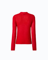 Leichter Pullover in Rippstrick -  | Pinko
