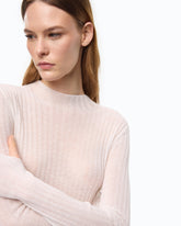 Leichter Pullover in Rippstrick -  | Pinko