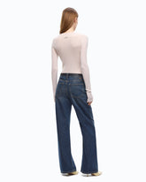 Leichter Pullover in Rippstrick -  | Pinko