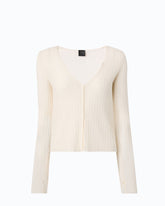 Cardigan a coste con bottoni -  | Pinko