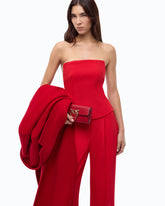 Combinaison bustier - Rouge | Pinko