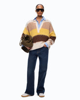 Pullover aus Alpakamix mit Streifen -  | Pinko