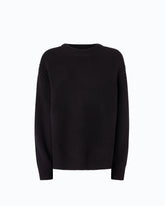 Pull en laine côtelée - Noir | Pinko