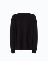 Pull en laine côtelée - Noir | Pinko
