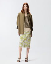 Gonna longuette camouflage -  | Pinko