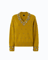 Pull bijou en laine et cachemire -  | Pinko