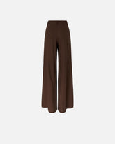 Pantalone wide leg in lino -  | Pinko
