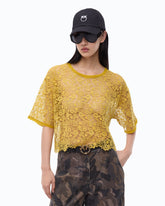 Makramee-Top mit Apfelmotiv - Trasparente | Pinko