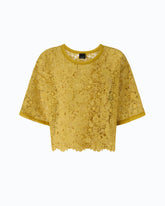 Makramee-Top mit Apfelmotiv - Trasparente | Pinko