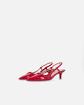Décolleté slingback a punta in vernice -  | Pinko