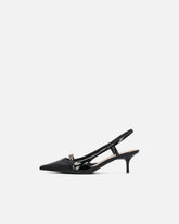 Décolleté slingback a punta in vernice -  | Pinko