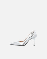 Scarpe laminate a punta in nappa con tacco -  | Pinko