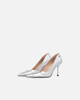 Scarpe laminate a punta in nappa con tacco -  | Pinko