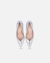 Scarpe laminate a punta in nappa con tacco -  | Pinko