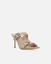 Sandali in nappa con cinturini e tacco -  | Pinko