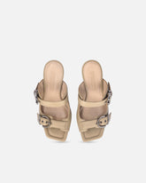 Sandali in nappa con cinturini e tacco -  | Pinko