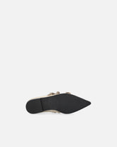 Ballerine a punta in pelle con borchie -  | Pinko