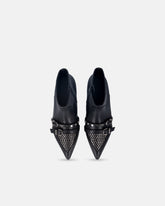 Tronchetti con borchie e logo Love Birds -  | Pinko