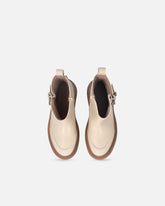 Stivaletto con logo Love Birds in pelle -  | Pinko