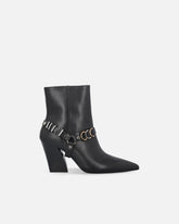 Stivaletti con inserti metallici e logo Love Birds -  | Pinko