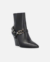 Stivaletti con inserti metallici e logo Love Birds -  | Pinko