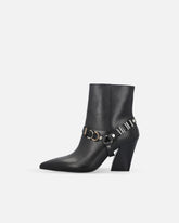 Stivaletti con inserti metallici e logo Love Birds -  | Pinko