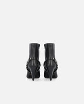 Stivaletti con inserti metallici e logo Love Birds -  | Pinko