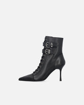 Stivaletti con cinturini e logo Love Birds -  | Pinko