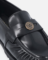 Mocassini con placca logo Love Birds -  | Pinko