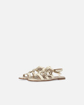 Flat sandals with straps and studs -  | Pinko