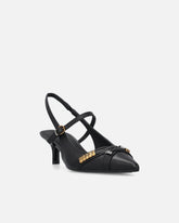 Slingback con cinturini e applicazioni gioiello -  | Pinko