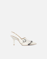 Zapatos destalonados de piel con detalles de talabartería -  | Pinko