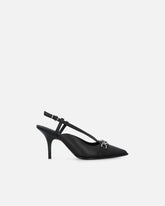 Sling-back pumps in nappa leather with straps and stiletto heel -  | Pinko