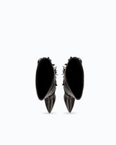 Botas altas de napa con tacón y flecos -  | Pinko
