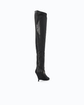 Stiefel aus Nappaleder mit extra hohem Schaft -  | Pinko