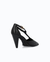 Zapatos de salón de piel con tira en T y tacón alto -  | Pinko